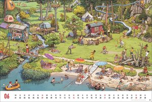Göbel & Knorr Wimmelbilder Edition Kalender 2026