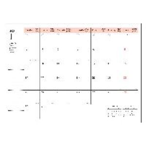 MARK'S 2022/2023 Taschenkalender A6 vertikal, Flower Pattern, Gray