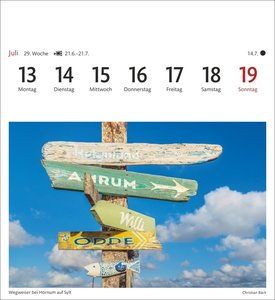 Nordseeküste Sehnsuchtskalender 2026