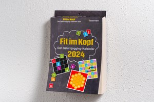 Fit im Kopf - der Gehirnjogging-Kalender 2024. Jeden Tag Denksport mit dem beliebten Abreißkalender