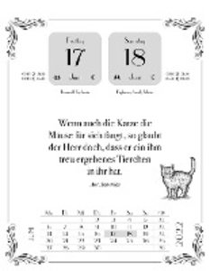 Abreißkalender Katzenfreunde 2022