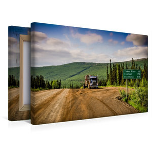 Premium Textil-Leinwand 45 cm x 30 cm quer Ein Motiv aus dem Kalender US Cars & Trucks in Alaska / CH-Version