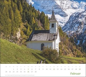 Alpen Bildkalender 2023. Beeindruckende Fotos schroffer Gipfel und luftiger Höhen in einem Wandkalender Großformat. Dekorativer Poster-Kalender für Bergfreunde.