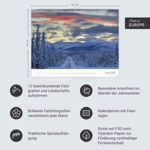 Magie des Lichts Posterkalender 2026
