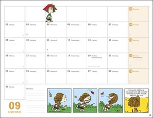 Peanuts Monatsplaner 2024. Praktischer Wandplaner mit den bekannten Peanuts-Comics. Kultiger Wandkalender zum Eintragen. Terminkalender mit lustigen Bildergeschichten.