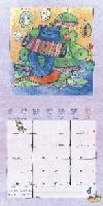 Janosch 2023 - Broschürenkalender 30x30 cm (30x60 geöffnet) - Kalender mit Platz für Notizen - inkl. Poster - Bildkalender - Wandplaner - Wandkalender