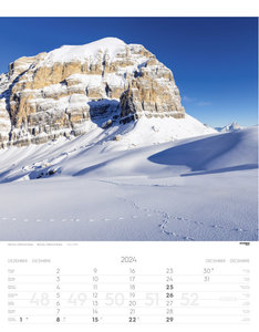 Weltnaturerbe Dolomiten Kalender 2024