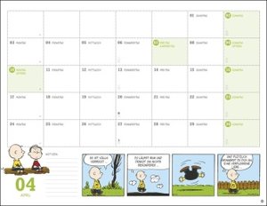Peanuts Monatsplaner 2023. Praktischer Wandplaner mit den bekannten Snoopy-Comics. Kultiger Wandkalender zum Eintragen. Terminkalender mit lustigen Bildergeschichten