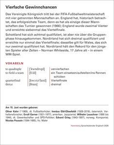 Englisch Sprachkalender 2026 - Englisch lernen leicht gemacht - Tagesabreißkalender