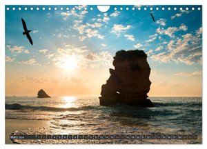 ALGARVE - Urlaub für die Seele (Wandkalender 2024 DIN A4 quer), CALVENDO Monatskalender