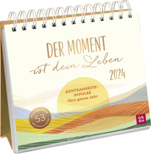 Postkartenkalender 2024: Der Moment ist dein Leben