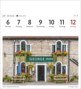 England Sehnsuchtskalender 2026