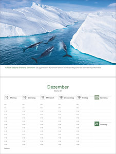 Das Naturerbe der Welt - KUNTH Tischkalender 2025