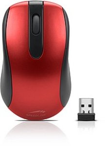 MICU Mouse, kabellose 3-Tasten-Maus - Wireless, rot