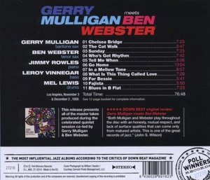 Mulligan Meets Webster, 1 Audio-CD