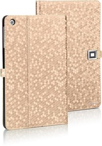 DEVIDA Style Case & Stand, Tasche mit Standfunktion für iPad mini, gold