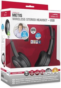 METIS Wireless Stereo Headset, schwarz