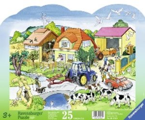 Ravensburger 06474 - Moderner Bauernhof, 25 Teile Puzzle