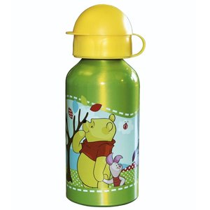 p:os 68928 - Winnie Pooh Woodland: Alu-Trinkflasche