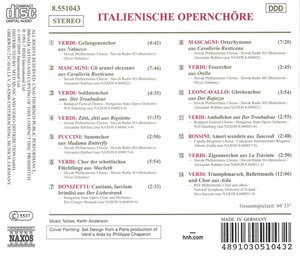 Italienische Opernchöre