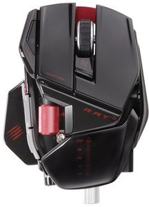 Mad Catz R.A.T. 9 Wireless Gaming Mouse für PC and Mac - Gloss Black