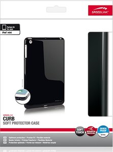 CURB Soft Protector Case, Schutzhülle für Apple iPad mini, schwarz