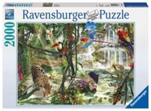 Ravensburger 16610 - Dschungelimpressionen, Puzzle, 2000 Teile