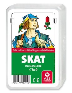 Skat, deutsches Bild, Kornblume