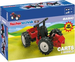 Fischertechnik 505279 - Carts, 50 Bauteile, 3 Modelle