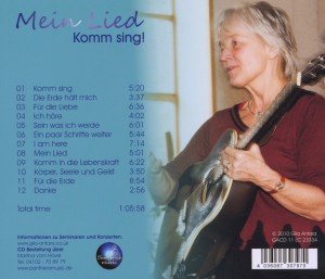 Mein Lied, 1 Audio-CD