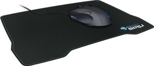 ROCCAT SIRU Pitch Black Desk Fitting Gaming Mousepad