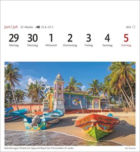 Traumziele Sehnsuchtskalender 2026