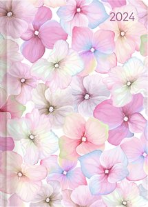 Ladytimer Blossoms 2024 - Blüte - Taschenkalender A6 (10,7x15,2 cm) - Weekly - 192 Seiten - Notiz-Buch - Termin-Planer - Alpha Edition
