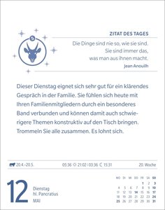 Steinbock Sternzeichenkalender 2026