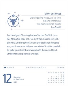 Stier Sternzeichenkalender 2026