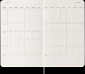 Moleskine 18 Monate Wochen Notizkalender 2024/2025, L/A5