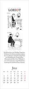 Loriot Lesezeichen & Kalender 2026