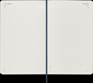 Moleskine 12 Monate Tageskalender 2025, Large/A5