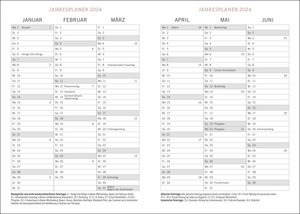 Tages-Kalenderbuch A5, schwarz 2024