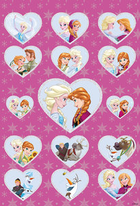Disney Die Eiskönigin: Stickern und Malen mit Elsa und Anna