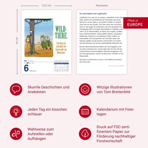 Was so nicht im Lexikon steht Tagesabreißkalender 2026