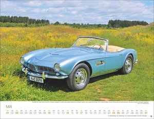 Legendäre Autos Posterkalender 2026