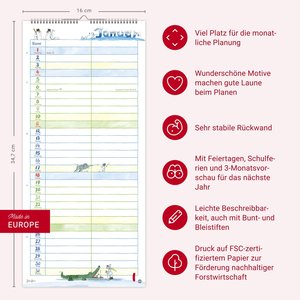 Helme Heine Planer für zwei 2026