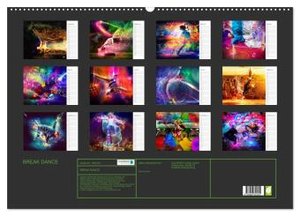 Break Dance (Wandkalender 2024 DIN A2 quer), CALVENDO Monatskalender