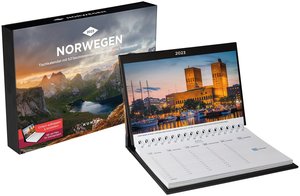 Norwegen Tischkalender 2023