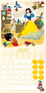 Pyramid – Disney Classics 2025 Broschürenkalender, 30x30cm, Monatskalender für Fans der Disney-Klassiker, Wandkalender mit bunten Illustrationen, nachhaltig nur mit Papierumschlag