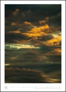 Wolkenbilder 2022 – Wolken-Kalender von DUMONT– Foto-Kunst von Tan Kadam – Poster-Format 50 x 70 cm