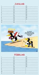 Uli Stein Geburtstagskalender 2025: Wandkalender