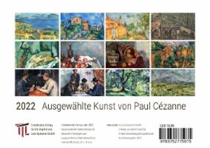 Ausgewählte Kunst von Paul Cézanne 2022 - Timokrates Kalender, Tischkalender, Bildkalender - DIN A5 (21 x 15 cm)