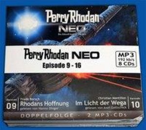 Perry Rhodan NEO. Folge.9-16, 8 MP3-CDs